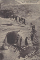 74 LES BOSSONS ENTREE GROTTE DU GLACIER DES BOSSONS  VALLEE DE CHAMONIX MONT BLANC Editeur: COUTTET Auguste N° 201 - Chamonix-Mont-Blanc