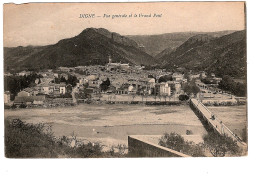 04 DIGNE, Vue Générale Et Le Grand Pont. éditeur ANTHOUARD. - Digne