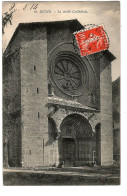 04 DIGNE, La Vieille Cathédrale. éditeur Aux Dames De France. 2 SCAN. - Digne