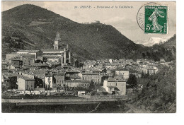 04 DIGNE, Panorama De La Cathédrale. 2 SCAN. - Digne