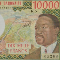 Gabon BEAC 10,000 10000 Francs 1978 Pick# 5b Gem Unc PMG 65 EPQ VERY RARE - Gabun