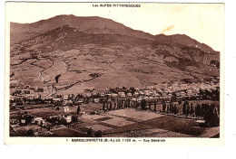 04 BARCELONNETTE, Vue Générale. JARRY N°1. - Barcelonnette