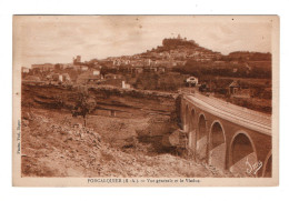 04 FORCALQUIER, Vue Générale Et Le Viaduc. - Forcalquier