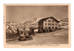 04 Vallée De L'UBAYE, LE SAUZE, Le Chalet Hôtel Du SAUZE. 2 SCAN. - Other & Unclassified