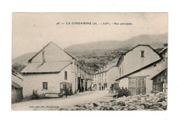 04 Vallée De L'UBAYE, LA CONDAMINE, Rue Principale. éditeur COCHE N°48. - Other & Unclassified