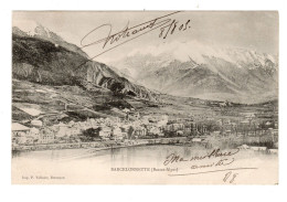 04 BARCELONNETTE, Verso, Pub De La LAITERIE BRIANCONNAISE. - Barcelonnette