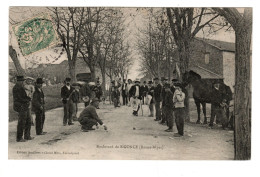 04 SIGONCE, Le Boulevard, Jeu De Boules, Pétanque. Très Bon état. - Other & Unclassified