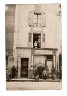 04 ORAISON, Grande Rue, CARTE PHOTO ORIGINALE De La Boulangerie SAUVE En 1917. - Other & Unclassified