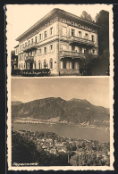 AK Tegernsee, Hotel Bayer. Hof, Ortsansicht Aus Der Vogelschau  - Tegernsee