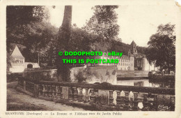 R561313 Brantome. Dordogne. La Dronne Et L Abbaye Vues Du Jardin Public. Combier - Monde