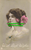 R560415 With Best Wishes. 2424. N. P. G. Woman. E. J. Hey. 1912 - Monde