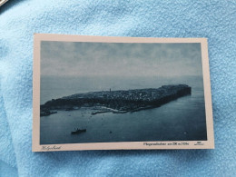 AK "HELGOLAND 1922 - FLIEGERAUFNAHME" SCHÖNE ALTE POSTKARTE VINTAGE ANTIK TOP  Gut Erhalten  Original Der Zeit  Heimat - Helgoland