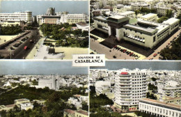 Souvenir De CASABLANCA  4 Vues Colorisées RV - Casablanca