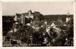 1.12.25 GERMANY, HOHNSTEIN, JUGENDBURG, PHOTOGRAPH, 1937, POSTCARD - Hohnstein (Sächs. Schweiz)