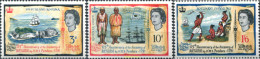 730117 HINGED FIJI 1966 175 ANIVERSARIO DEL DESCUBRIMIENTO DE LA ISLA DE ROTUMA - Fiji (...-1970)
