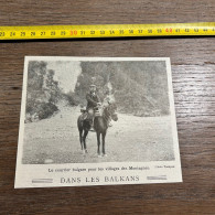 1908 PATI Courrier Bulgare Pour Les Villages Des Montagnes. DANS LES BALKANS - Collections
