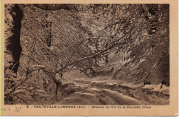 AIN-Hauteville-Lompnès-Chemin Du Col De La Rochette L'Hiver - 6 - Hauteville-Lompnes