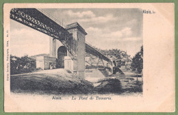 CPA Dos Précurseur - GARD - ALES - PONT DE TAMARIS - Alès