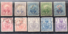 Haití Series Nº Yvert 16/20 O/* ( Nº Yvert 16 *) + 21/25 O/* ( Nº Yvert 21 * Y 23 *) - Haiti