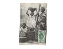 !!! SENEGAL, CPA  POUR LA FRANCE  CACHET MARITIME  BORDEAUX À LOANGO 1907 - Briefe U. Dokumente