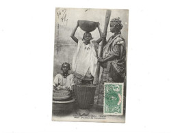 !!! SENEGAL, CPA  POUR LA FRANCE  CACHET MARITIME  BORDEAUX À LOANGO 1907 - Covers & Documents