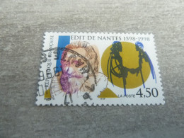 400ème Anniversaire De La Signature De L'Edit De Nantes - 4f.50 - Yt 3146 - Multicolore - Oblitéré - Année 1998 - - Used Stamps