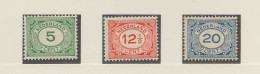 1921 MH/* Nederland NVPH 107-09 - Nuevos