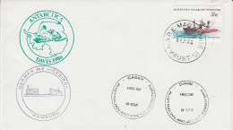 AAT 1986 Ca Davis, MV Icebird, Ca Macquarie 24 JA 1986 (GS176) - Storia Postale