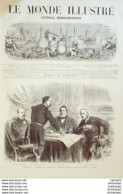 Le Monde Illustré 1871 N°722 St Denis (93) Meudon (92) Halles De Paris Armistice Bavarois Poncon Du Terail - 1850 - 1899