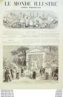 Le Monde Illustré 1871 N°745 Vincennes (94) Indemnité De Guerre Buste Auber Versailles (78)  - 1850 - 1899