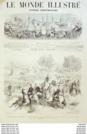 Le Monde Illustré 1871 N°754 St-Denis (93) Espagne Valence Taureaux Italie Mont Cenis Usa Iles Vierges St Thomas - 1850 - 1899