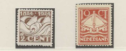 1924 MH/* Nederland NVPH 139-40 - Nuevos