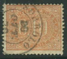 REGNO 1869 SEGNATASSE 10 CENTESIMI USATO - Postage Due