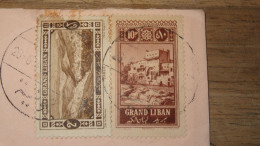 Enveloppe GRAND LIBAN, Recommandé,  1926 ......... Boite1 ..... 240424-202 - Brieven En Documenten