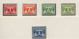 1924 MH/* Nederland NVPH 144-48 No Watermark - Ongebruikt