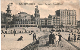 CPA Carte Postale Belgique Blankenberghe Casino Kursaal Et Grand Hôtel 1911  VM80219 - Blankenberge