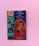 RARE PINS Media MAGAZINE TELE POCHE NICOLETTE SHERIDAN Actrice Pin Up COTE OUEST FR858 - Medien