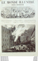 Le Monde Illustré 1872 N°785 Rennes Loheac  (35) Villers Cotterets (02) Suisse Geneve Madris Santo-Tomas - 1850 - 1899