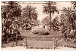 TUNIS, Square De La Résidence. - Tunisia