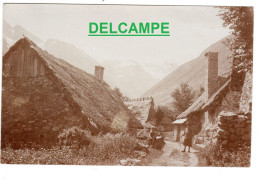 05 VALGAUDEMAR, Rare CARTE PHOTO Du Village Des PORTES. 2 SCAN. - Other & Unclassified