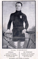 Cyclisme - Coureur Cycliste  CARL VERBIST ( Anvers - Antwerpen )  - Ciclismo