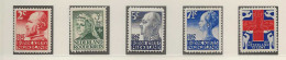 1927 MH/* Netherlands NVPH 203-07 - Unused Stamps