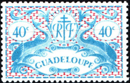 GUADALUPA, GUADALOUPE, SERIE LONDON, 1945, FRANCOBOLLI NUOVI (MLH*) Mi:GP 190, Scott:GP 170, Yt:GP 180 - Nuovi