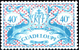 GUADALUPA, GUADALOUPE, SERIE LONDON, 1945, FRANCOBOLLI NUOVI (MLH*) Mi:GP 190, Scott:GP 170, Yt:GP 180 - Neufs