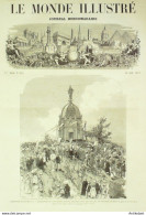 Le Monde Illustré 1873 N°855 Espagne Séville Chambéry (73) Nantes (44) Strasbourg (67)  - 1850 - 1899