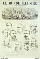 Le Monde Illustré 1873 N°868 Jeanne D'Arc Gravelotte (57) Espagne Carlistes & Républicains - 1850 - 1899