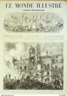 Le Monde Illustré 1873 N°865 Belfort (90) Avallon (71) Opéra Incendie Procès Mal Bazaine - 1850 - 1899