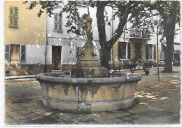 D 83. COLLOBRIERES. FONTAINE DE LA PLACE DE L EGLISE - Collobrieres