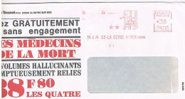 83 LA SEYNE SUR MER  - EMA Rouge Du 10/2/1976 Editions Beauval  Imprimerie Et Livres  96 - Freistempel
