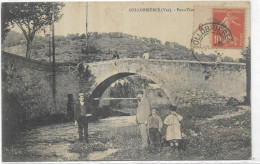 D 83. COLLOBRIERES. PONT VIEUX  CARTE ECRITE - Collobrieres